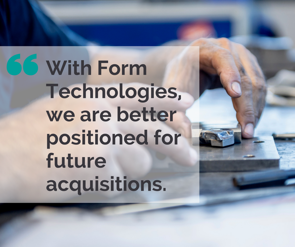 Form Technologies Press Release